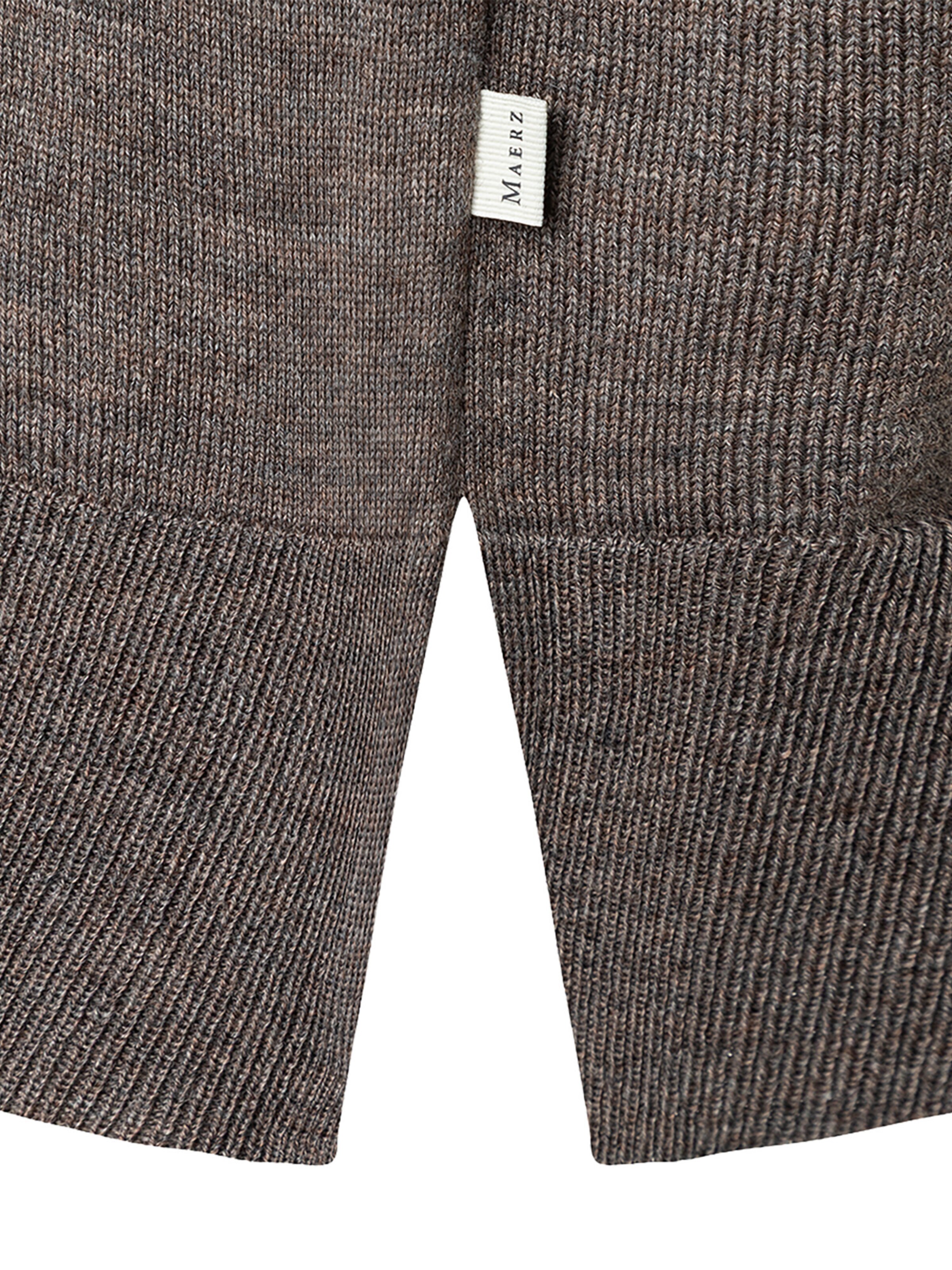 MAERZ Muenchen Knit Cardigan in Brown