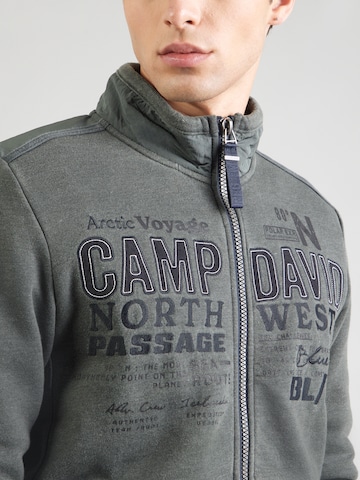 CAMP DAVID Кофта на молнии в Серый