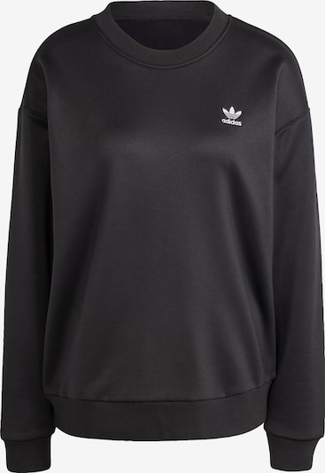 ADIDAS ORIGINALS Sweatshirt 'Trefoil Loose Crew' i sort / hvid, Produktvisning