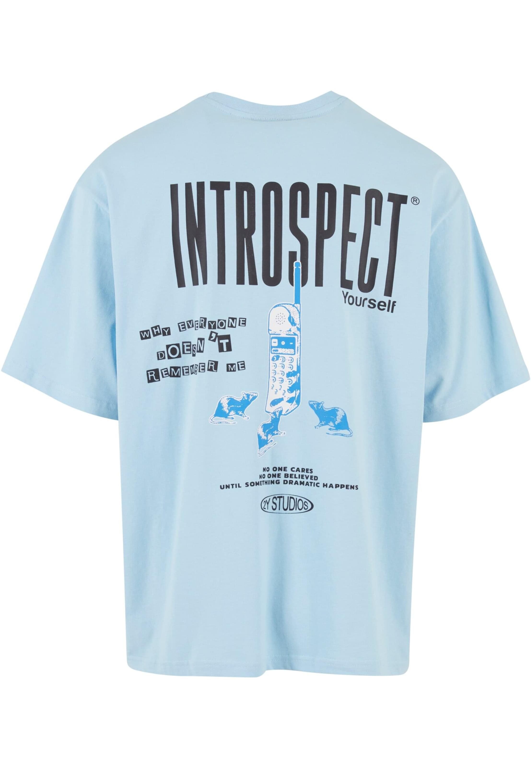 2Y Studios Футболка 'Introspect' в Синий