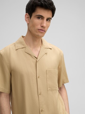 Fit confort Chemise 'Cisco' STRELLSON en beige