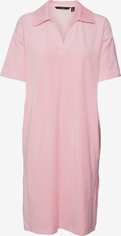 VERO MODA Šaty 'Unica' – pink: přední strana