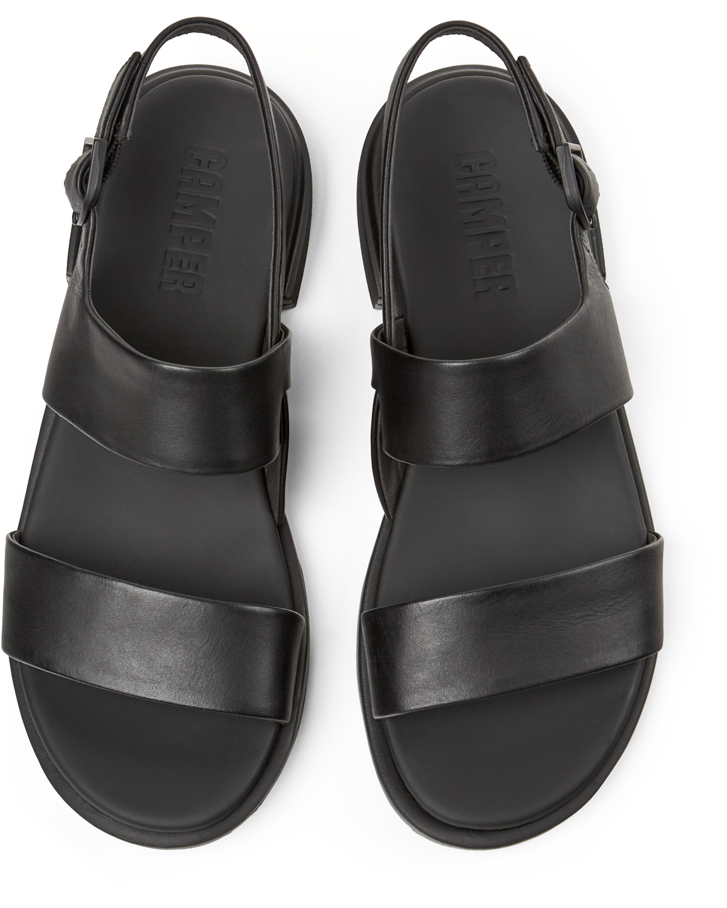 CAMPER Strap sandal 'Edy' in Black