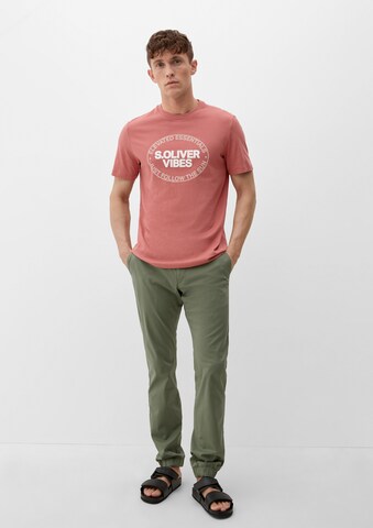 s.Oliver T-Shirt in Orange