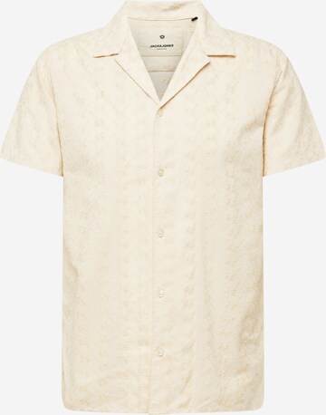 JACK & JONES Regular Fit Skjorte 'JPRBLUEDAN' i beige: forside