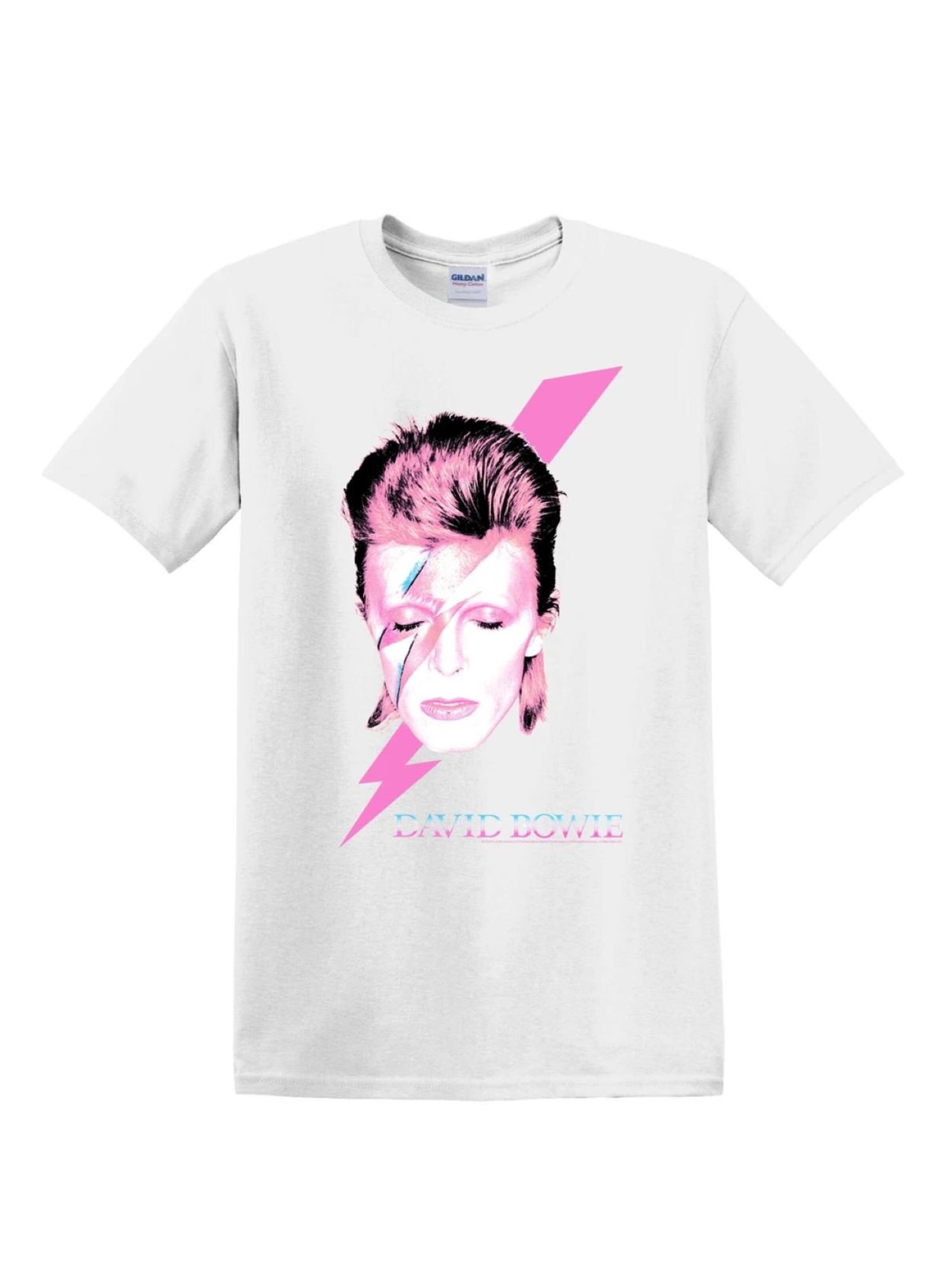 Rockshirts Shirt 'David Bowie Aladdin sane' in White: front