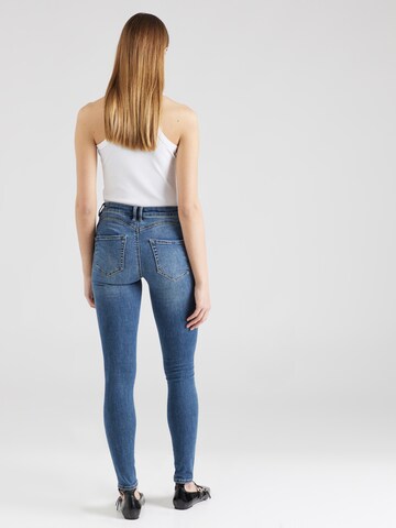 ONLY Skinny Jeans 'WAUW' in Blauw