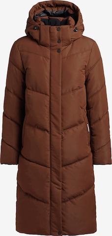 khujo Zimná bunda 'Torino4' - Hnedá: predná strana