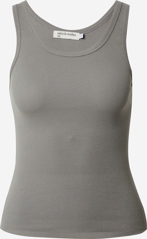 Rebirth StudiosTop 'Ivy' - siva boja: prednji dio