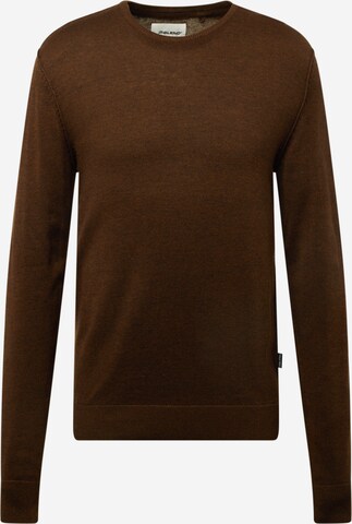 Pull-over BLEND en marron : devant