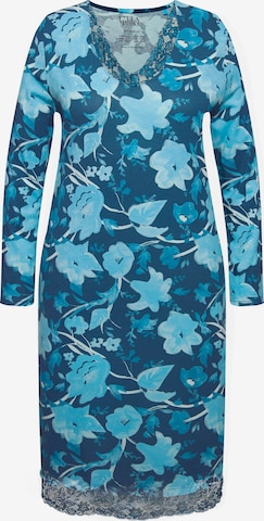 Ulla Popken Nightgown in Blue: front