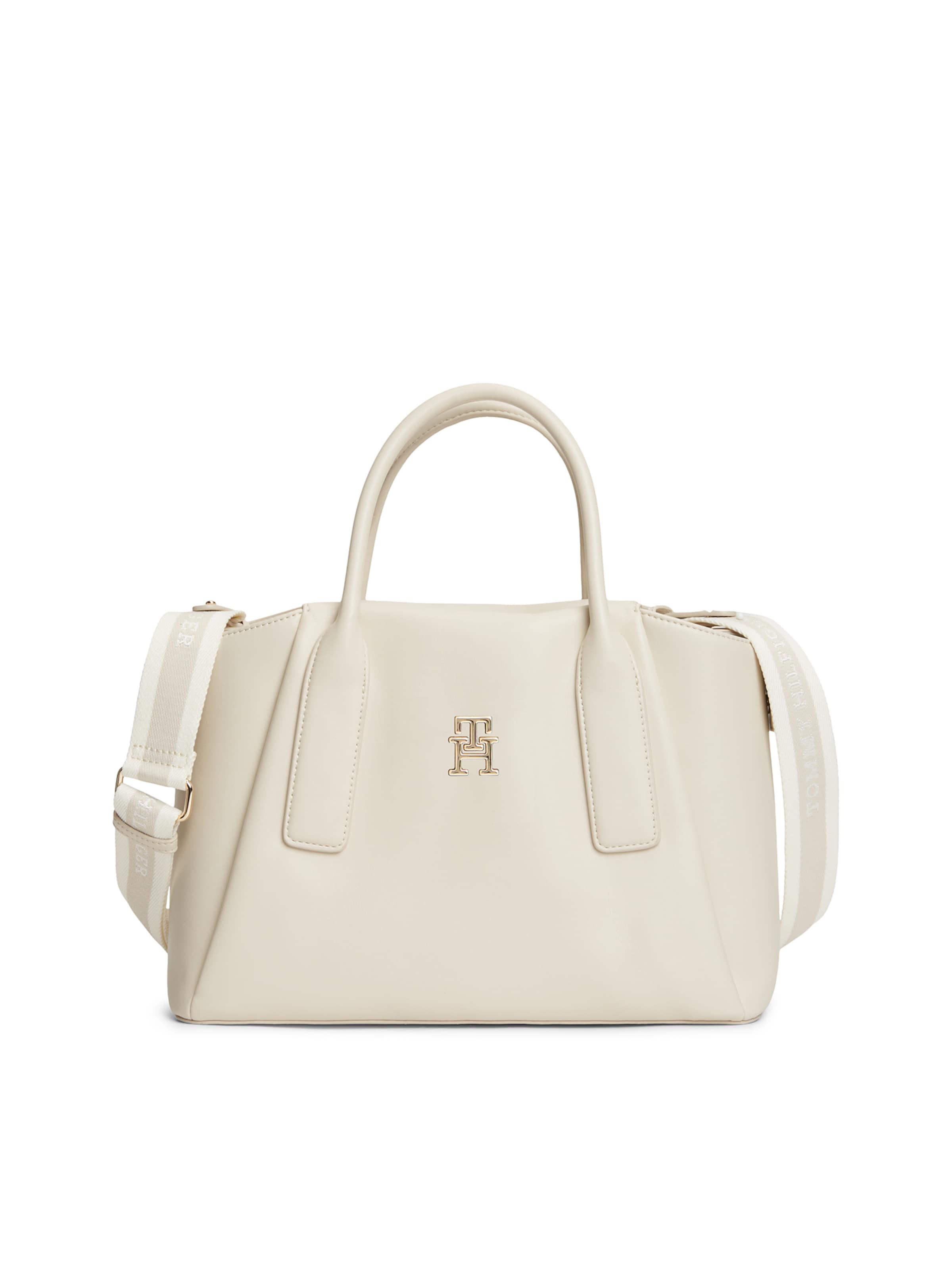 TOMMY HILFIGER Дамска чанта 'Essential' в бежово: отпред