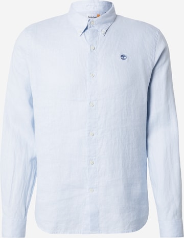 TIMBERLAND - Ajuste estrecho Camisa 'Mill River' en azul: frente