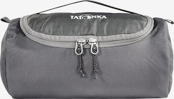 Trousses de toilette 'Care Barrel ' TATONKA en gris : devant