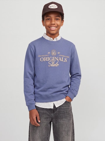 Jack & Jones Junior Sweatshirt i blå: framsida