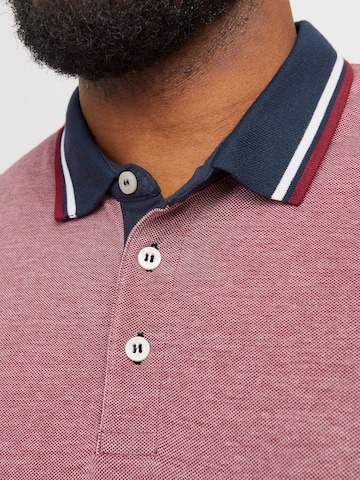 Jack & Jones Plus Футболка 'JJEPaulos' в Красный
