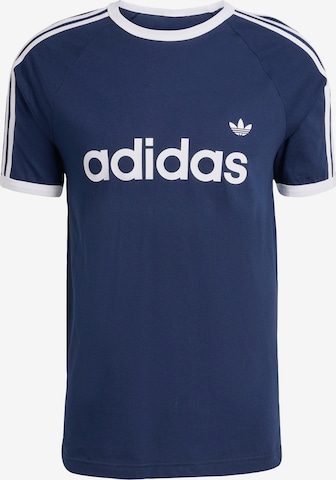 T-Shirt 'Ringer' ADIDAS ORIGINALS en bleu : devant