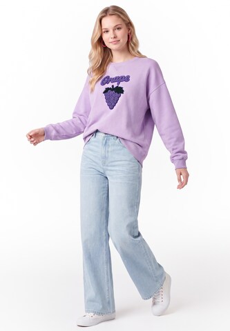 MYMO - Sweatshirt em roxo