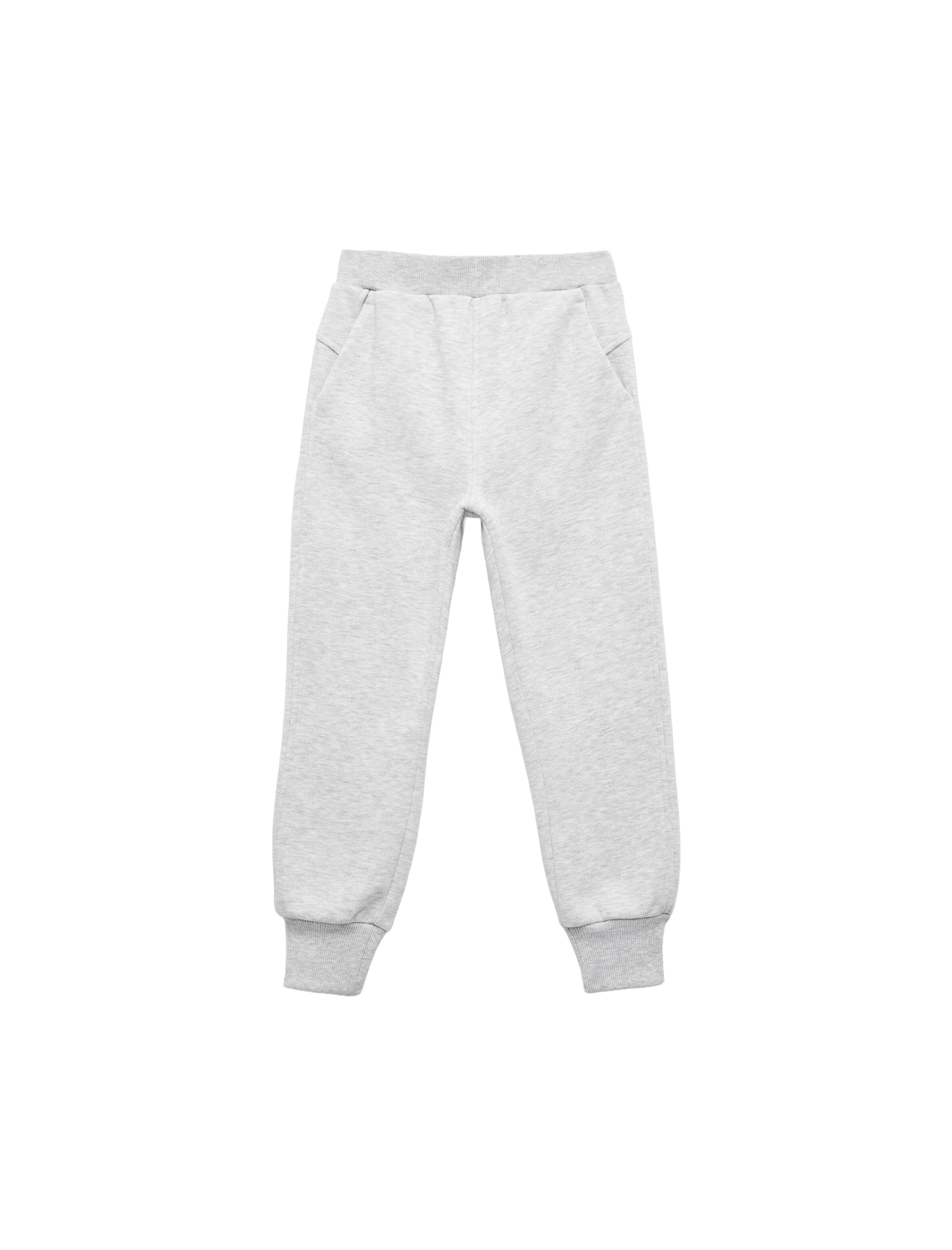 Koton Tapered Pants in Grey: front