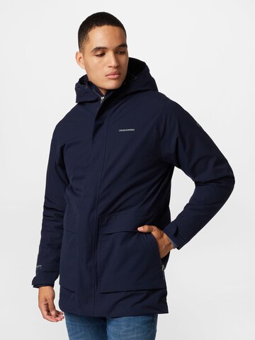 CRAGHOPPERS Outdoor jacket 'Lorton' in Blue: front