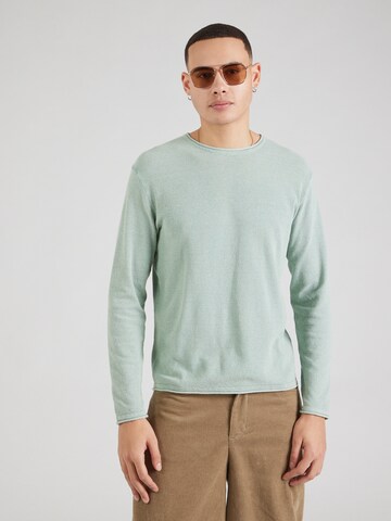 Pullover 'JJShawn' di JACK & JONES in verde: frontale