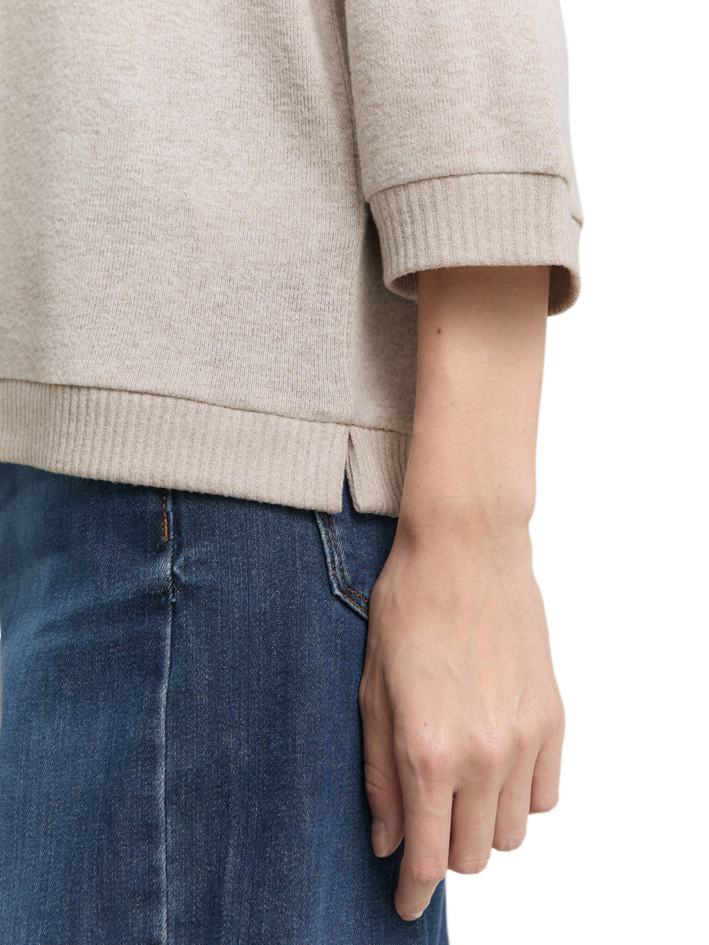 TOM TAILOR Shirt in Grey