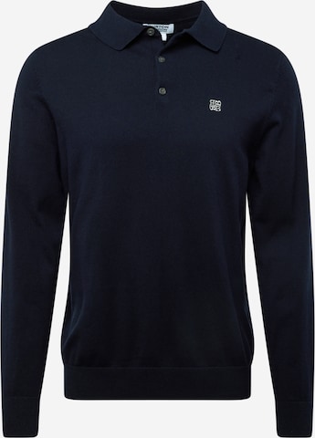 BURTON MENSWEAR LONDON Trui in Blauw: voorkant