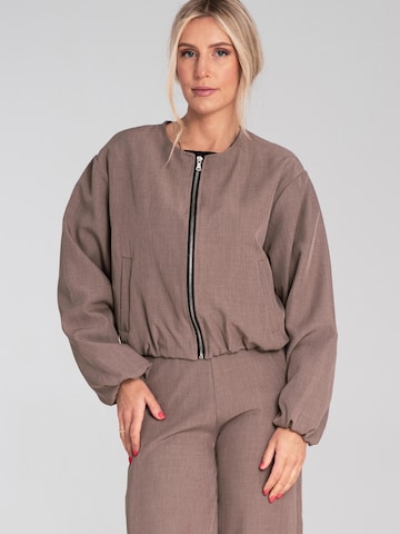 Figl Between-Season Jacket 'M1198' in Brown