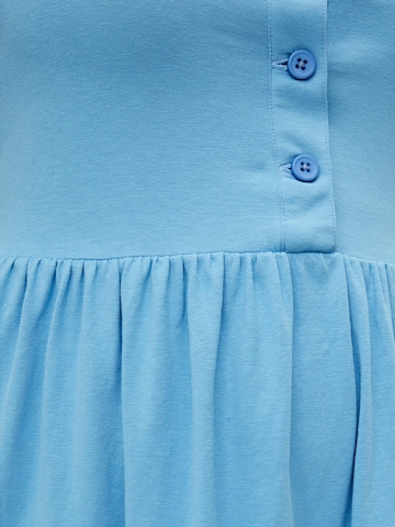 Robe-chemise 'MAPLEA' MAMALICIOUS en bleu