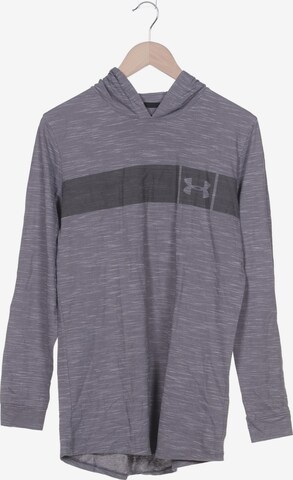 UNDER ARMOUR Sweatshirt & Zip-Up Hoodie in M in Grey: front