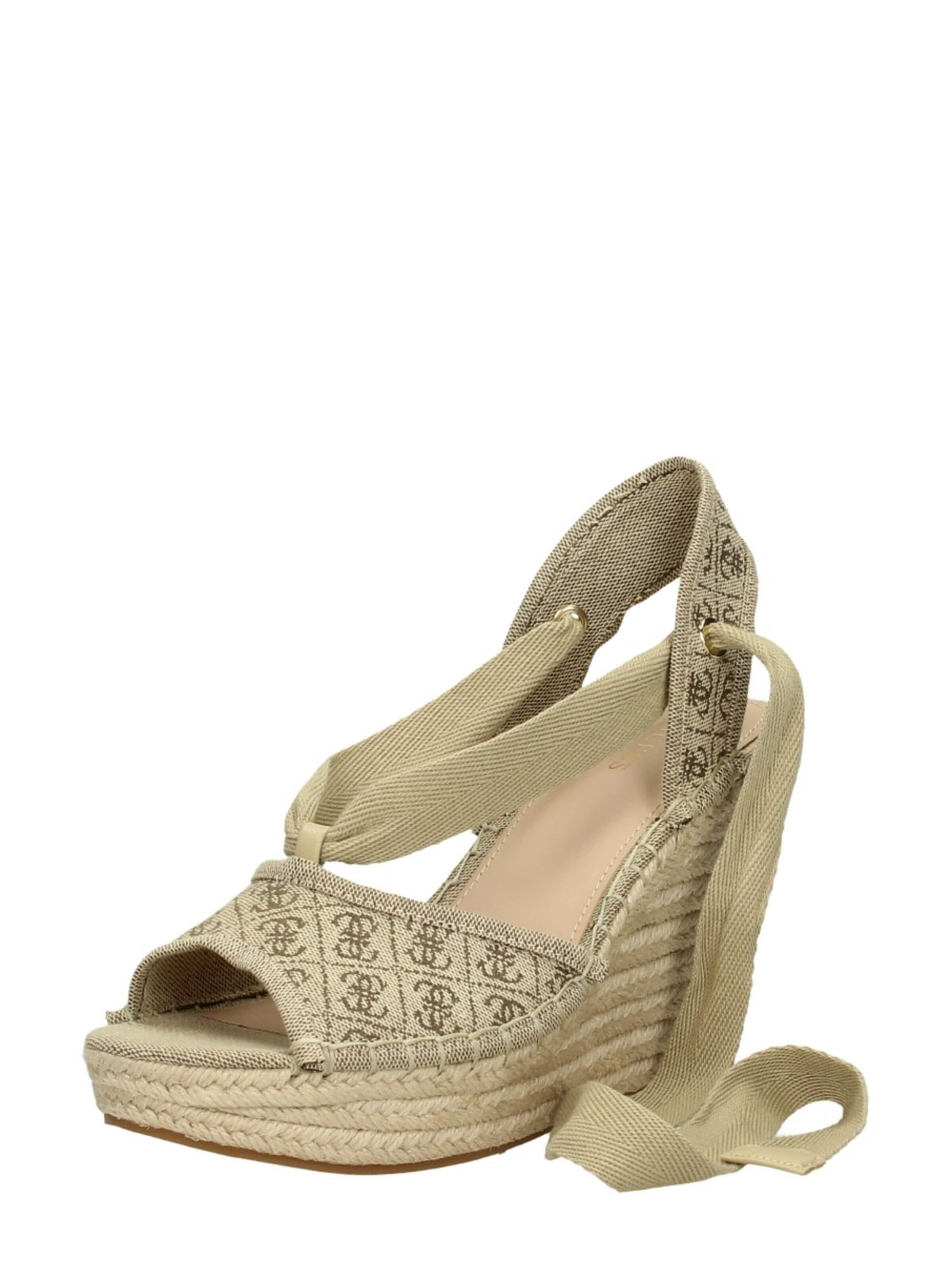 GUESS Riemensandale 'Halona'‌‌‌‌‌‌‌‌‌‌ in Beige