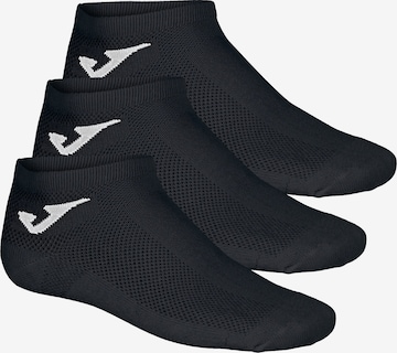 JOMA Socks 'Joma Invisible 3PPK Socks' in Black: front