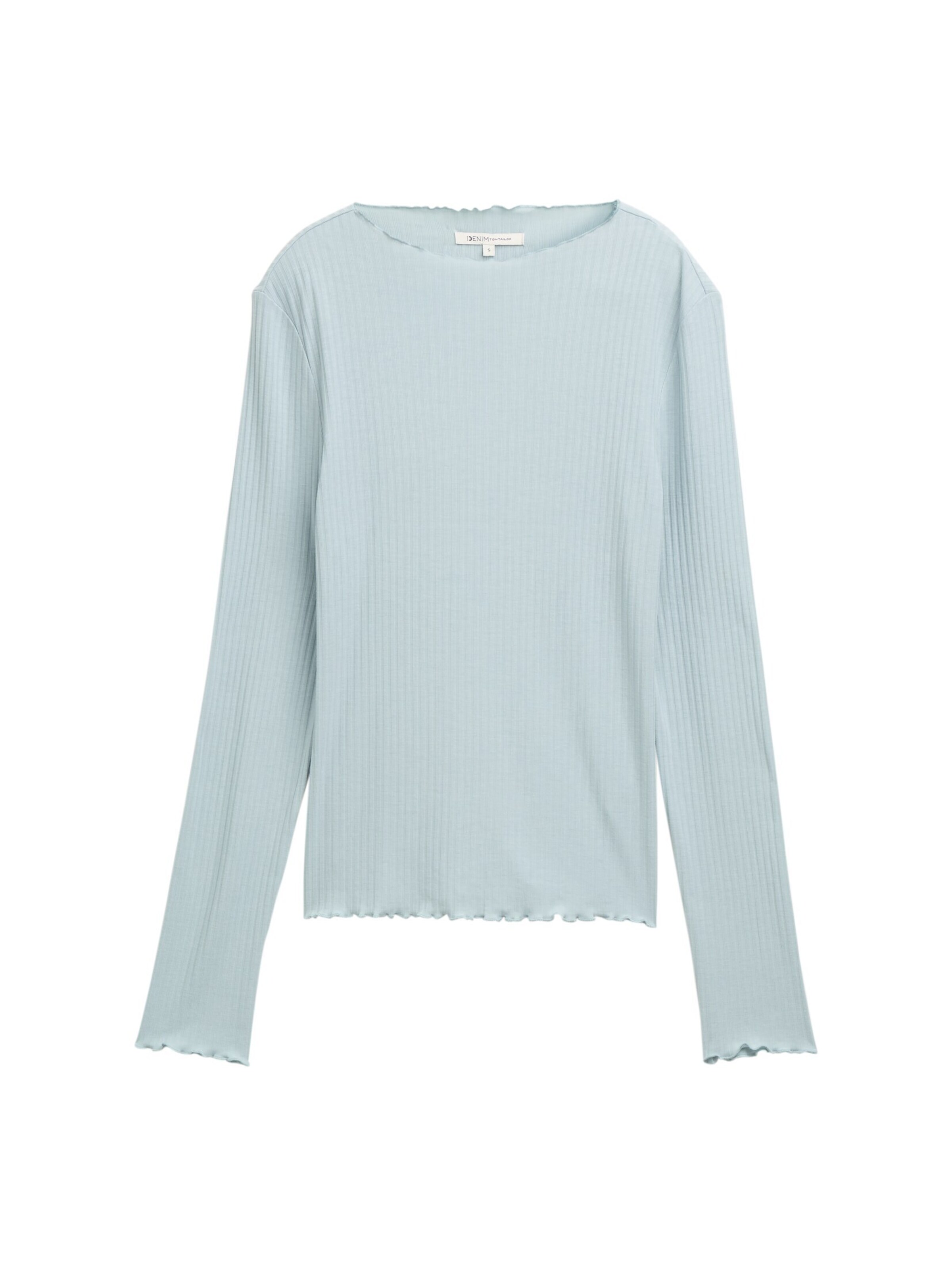 TOM TAILOR DENIM Shirt in Blue: front