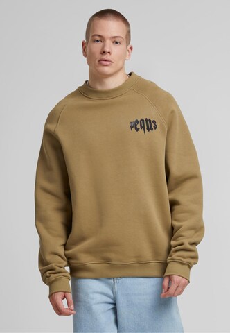Sweat-shirt 'Mythic' Pequs en vert : devant