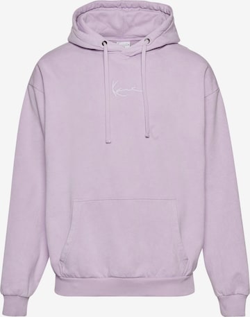 Karl Kani - Sweatshirt em roxo: frente