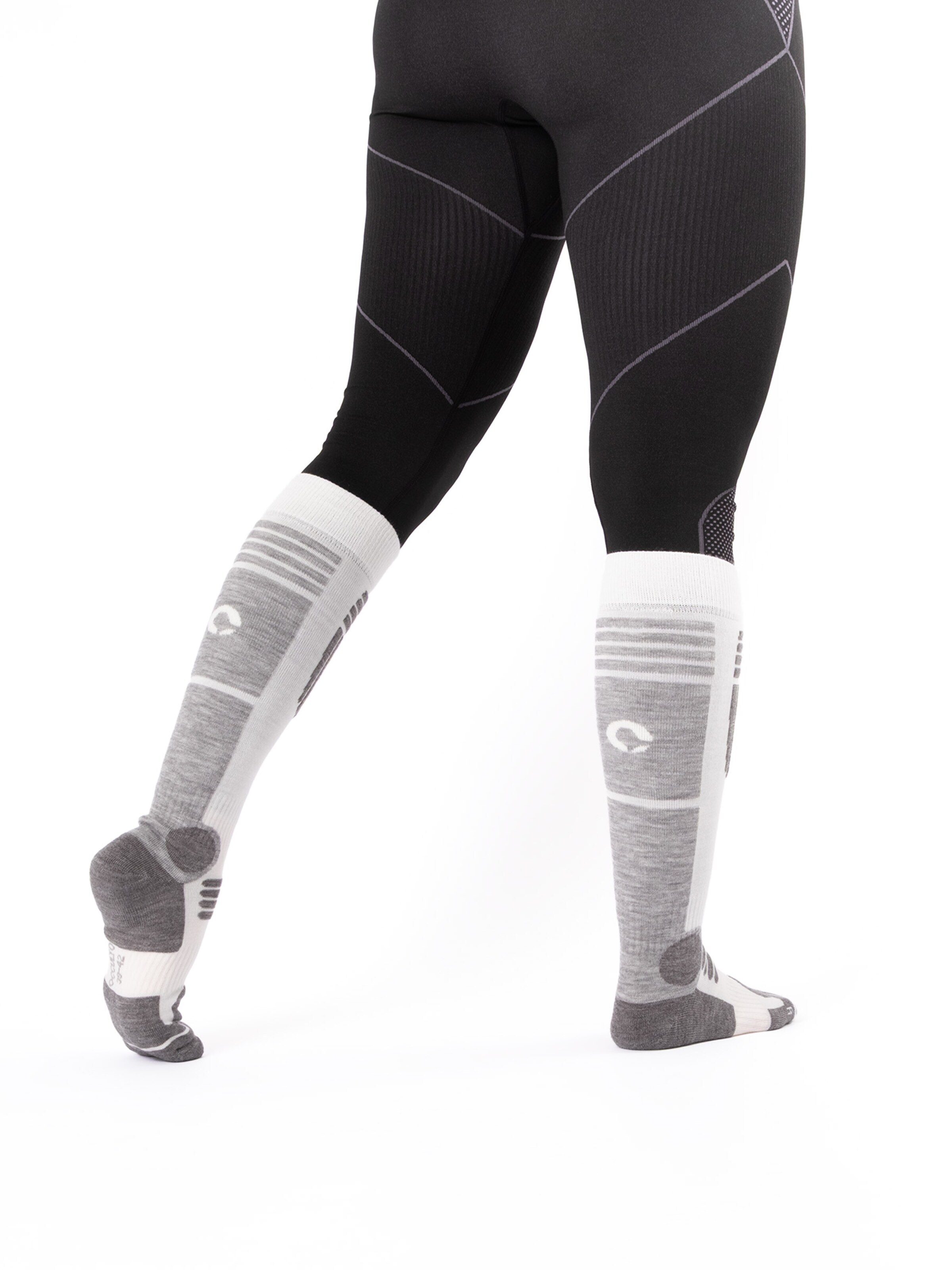 Occulto Sports socks 'Ski Maria' in Grey