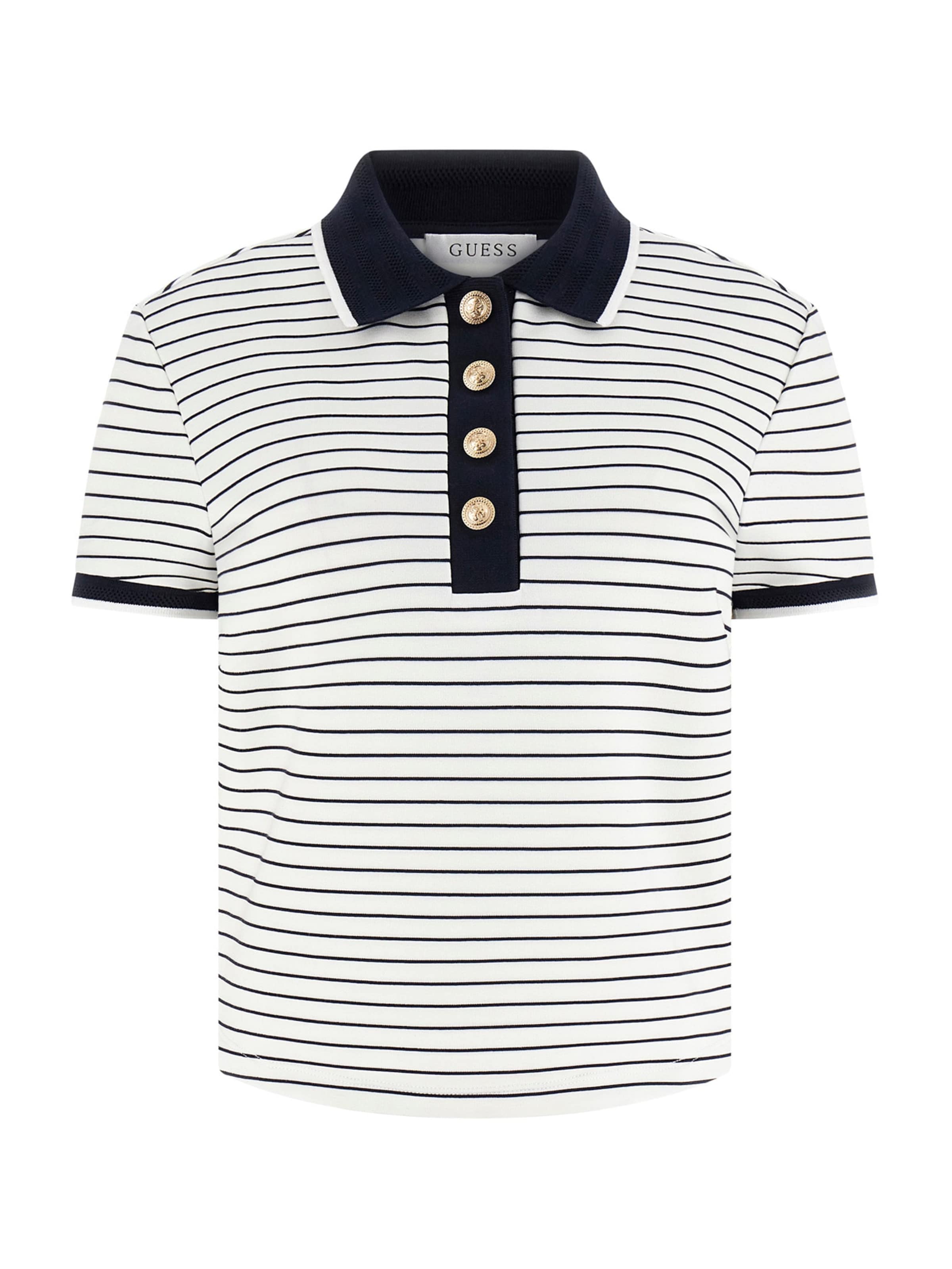 GUESS Shirt 'ALPHONSINE' in Navy / White, Item view