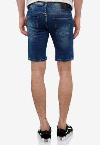 Rusty Neal Regular Jeansshorts in Blau