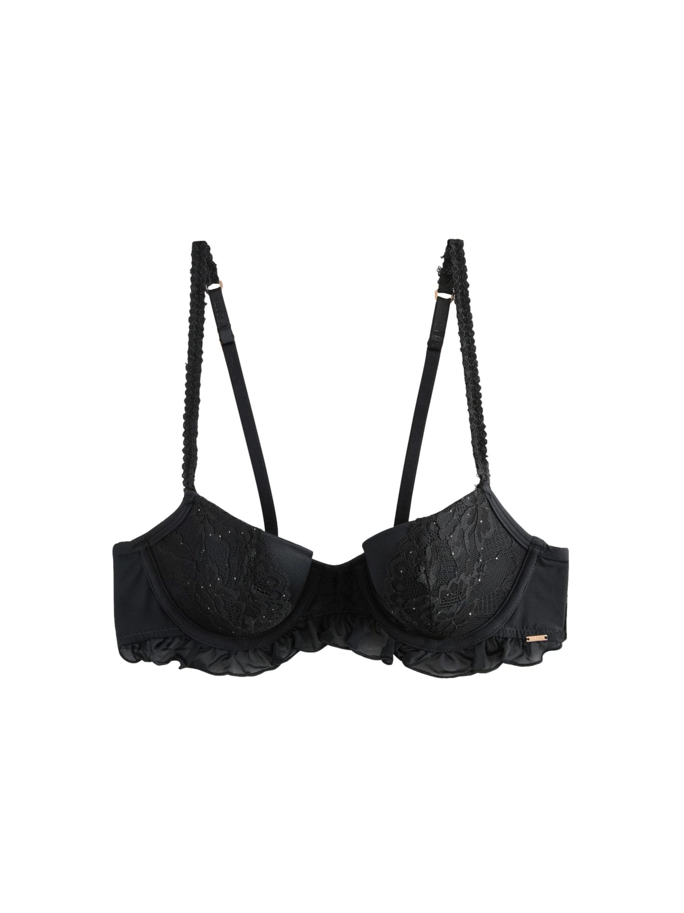 Lipsy T-shirt Bra in Black: front