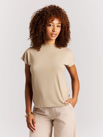 PROTEST Shirt 'PRTAgnes' in Brown