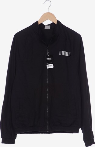 PUMA Jacket & Coat in M in Black: front