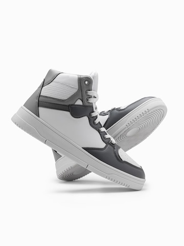 Ombre Sneakers hoog 'Fosh-0139' in Grijs