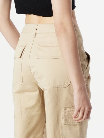 Regular Pantalon cargo NLY by Nelly en beige