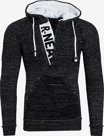 Rusty Neal Sweater in Black: front