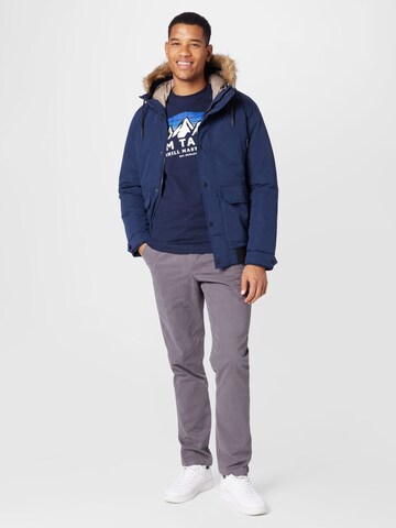 JACK & JONES Winterjas 'Winner' in Blauw