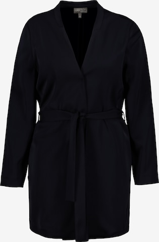 Ulla Popken Between-Seasons Coat in Blue: front