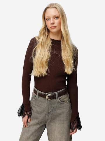 Pullover 'Pullover' di MixRay in marrone: frontale