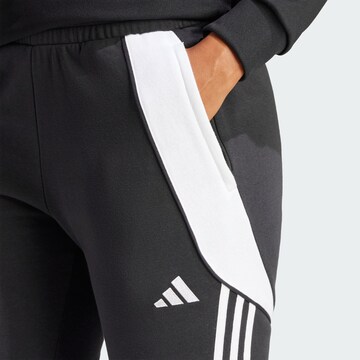 ADIDAS PERFORMANCE Tapered Sporthose 'Tiro 24' in Schwarz