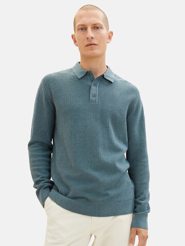 TOM TAILOR Sweater in Green