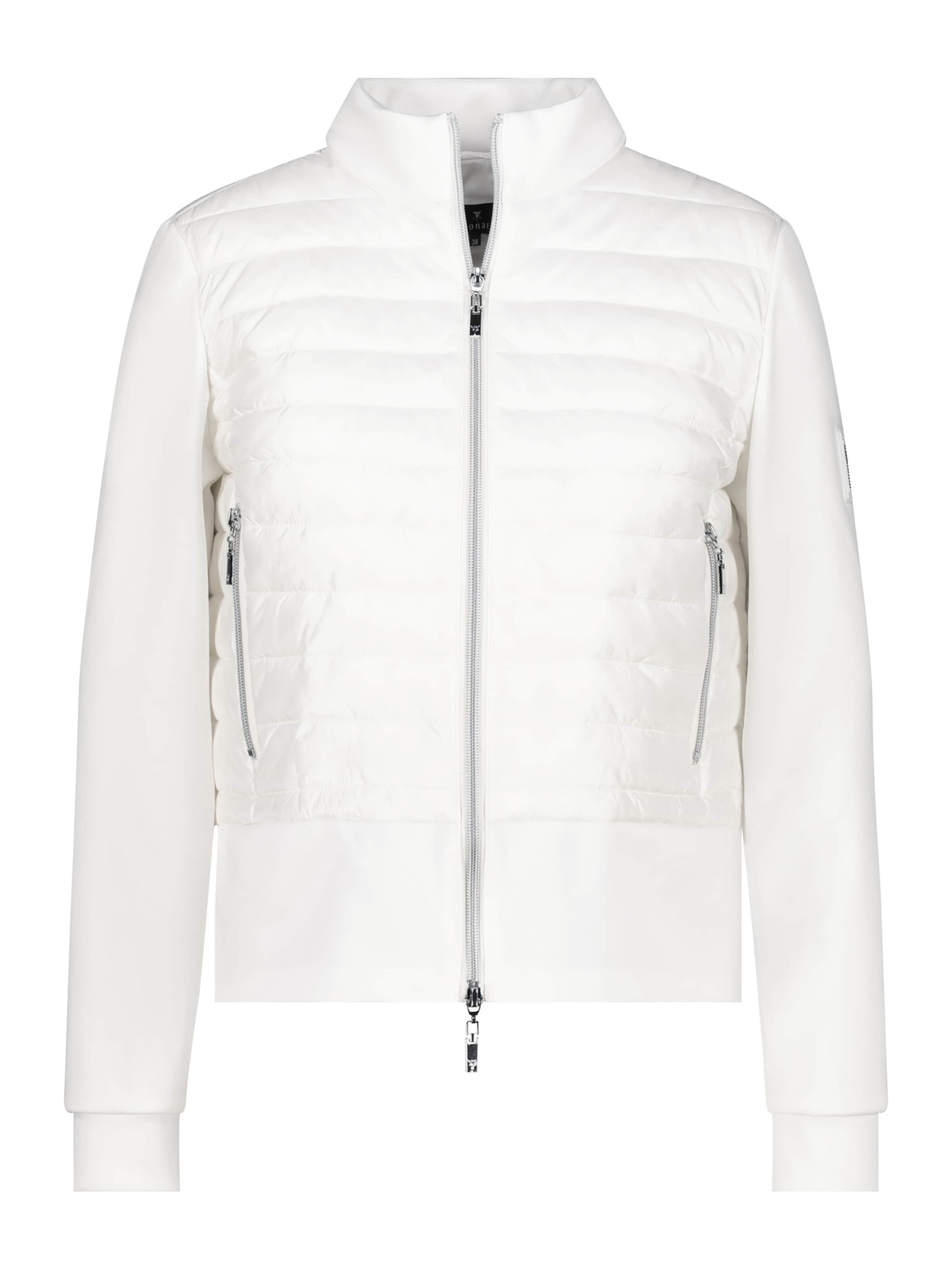 monari Přechodná bunda – bílá: přední strana